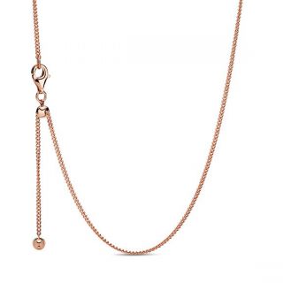 Curb Chain Necklace - Pandora Rose