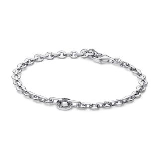 Pandora Signature Pave Bold Chain Bracelet