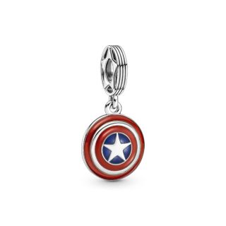 Marvel, The Avengers Captain America Shield Dangle Charm