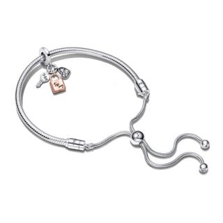 Padlock & Heart Bracelet Gift Set