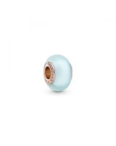 Matte Blue Murano Glass Charm - Pandora Rose™