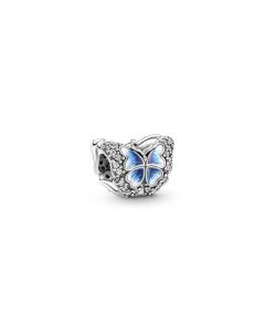 Blue Butterfly Sparkling Charm
