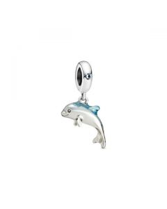 Shimmering Dolphin Dangle Charm